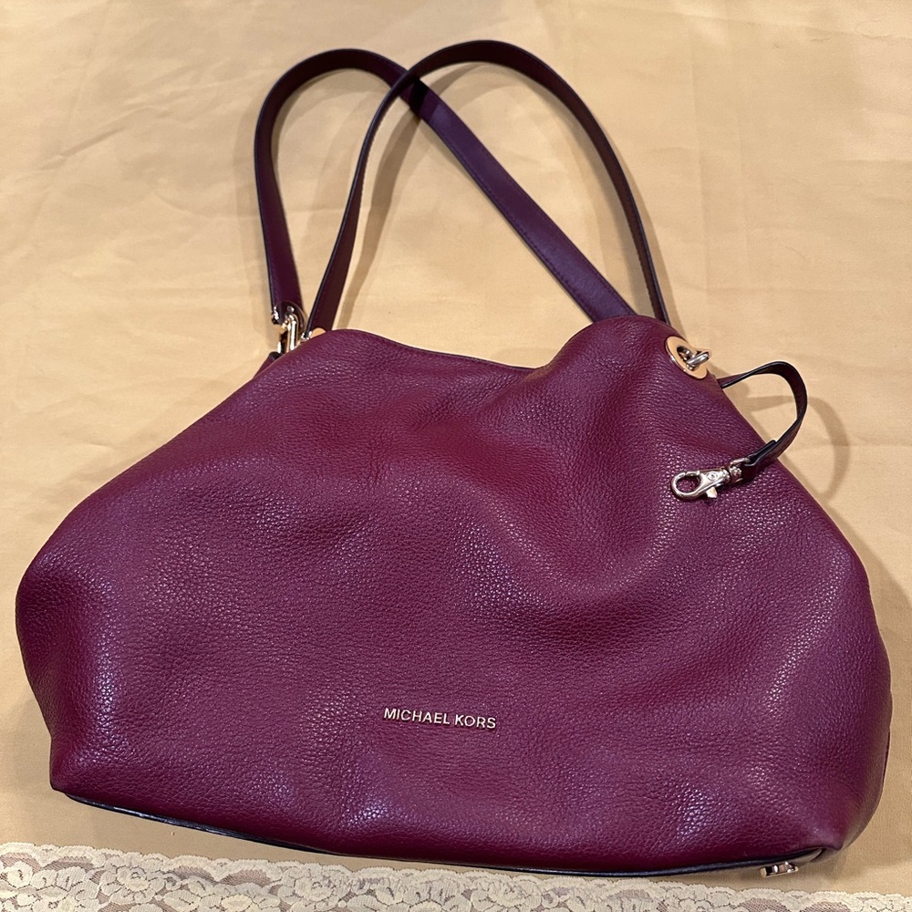 Maroon Micheal Kors Women’s Purse